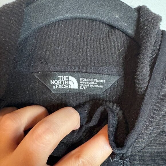 The North Face black Arcada asymmetrical jacket - Picture 3 of 5